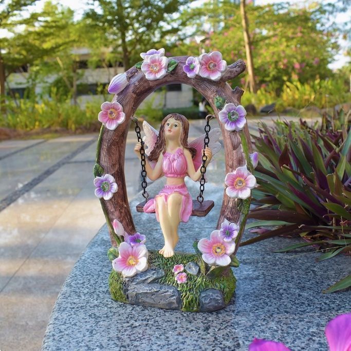 かわいい 天使置物 天使の置物 妖精 置物 人形 縁起物 大きい