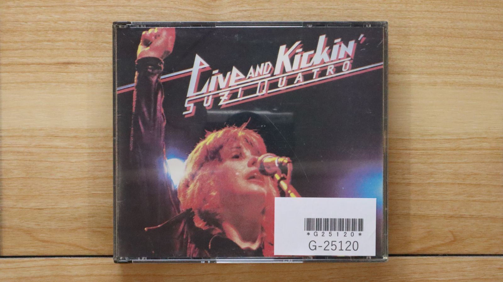 中古CD☆スージー・クアトロ/Suzi Quatro□ Live And Kickin