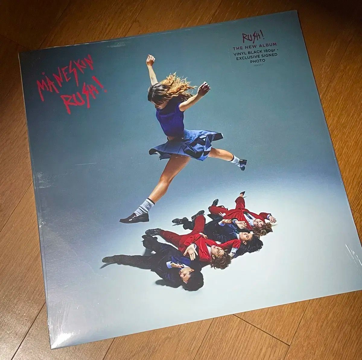 マネスキン Rush サイン LP ヴァイナル ビニールレコード CD