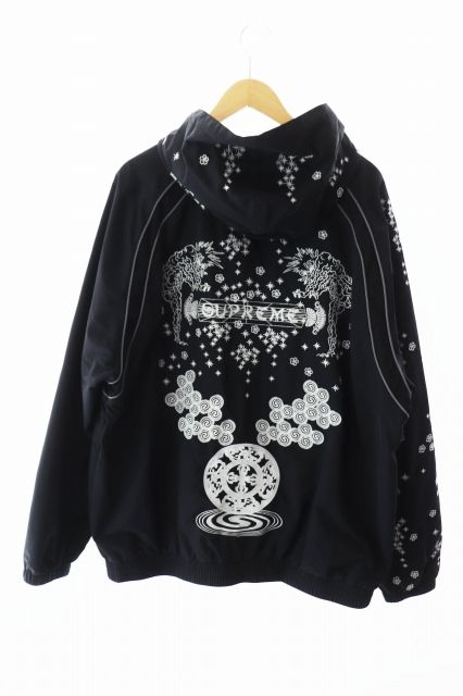 ジャケット・アウター supreme AOI Glow-in-the-Dark TrackJacket Supreme AOI Glow-in-the-Dark Track Jacket Black Men's - SS22