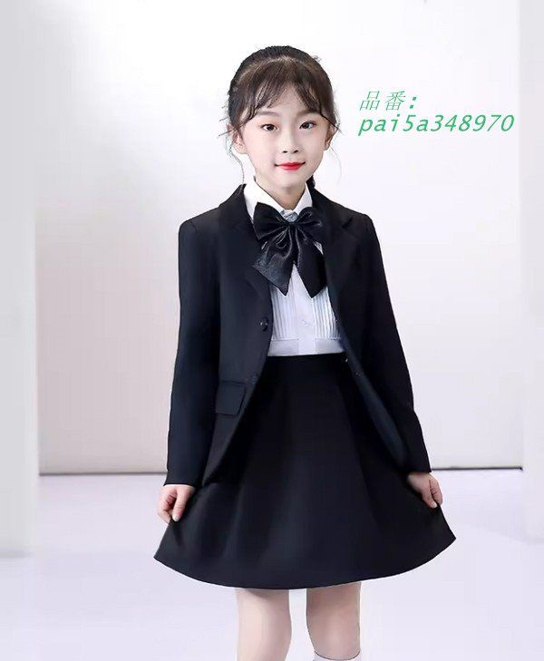  入学式 卒業式 制服 ジャケット 女の子 スーツ ジュニア 中学生 小学生 受験 ゆったりサイズ 中学 高校生 セット 韓国風 大きいサイズ JK pai 5 a 348970 スーツ ブレザー フォーマル ドレス スーツ