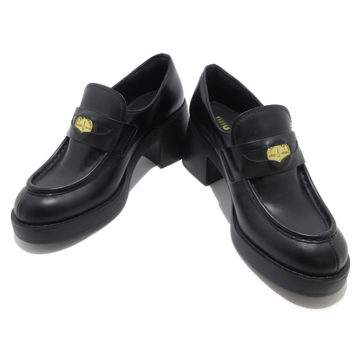 CELINE セリーヌ シューズ（その他） 黒 4601824O0104 CELINE(セリーヌ) ローファー カーフレザー 靴 シューズ (CELINE