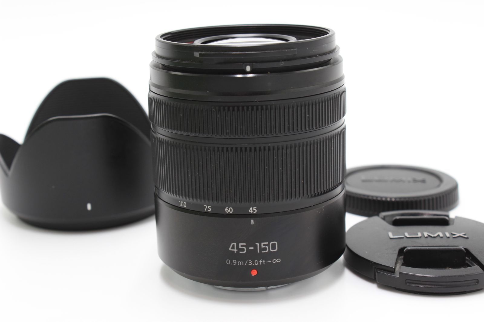 パナソニック Panasonic 望遠ズームレンズ マイクロフォーサーズ用 ルミックス G VARIO 45-150mm|F4.0-5.6 ASPH. |MEGA O.I.S. ブラック H-FS45150-KA