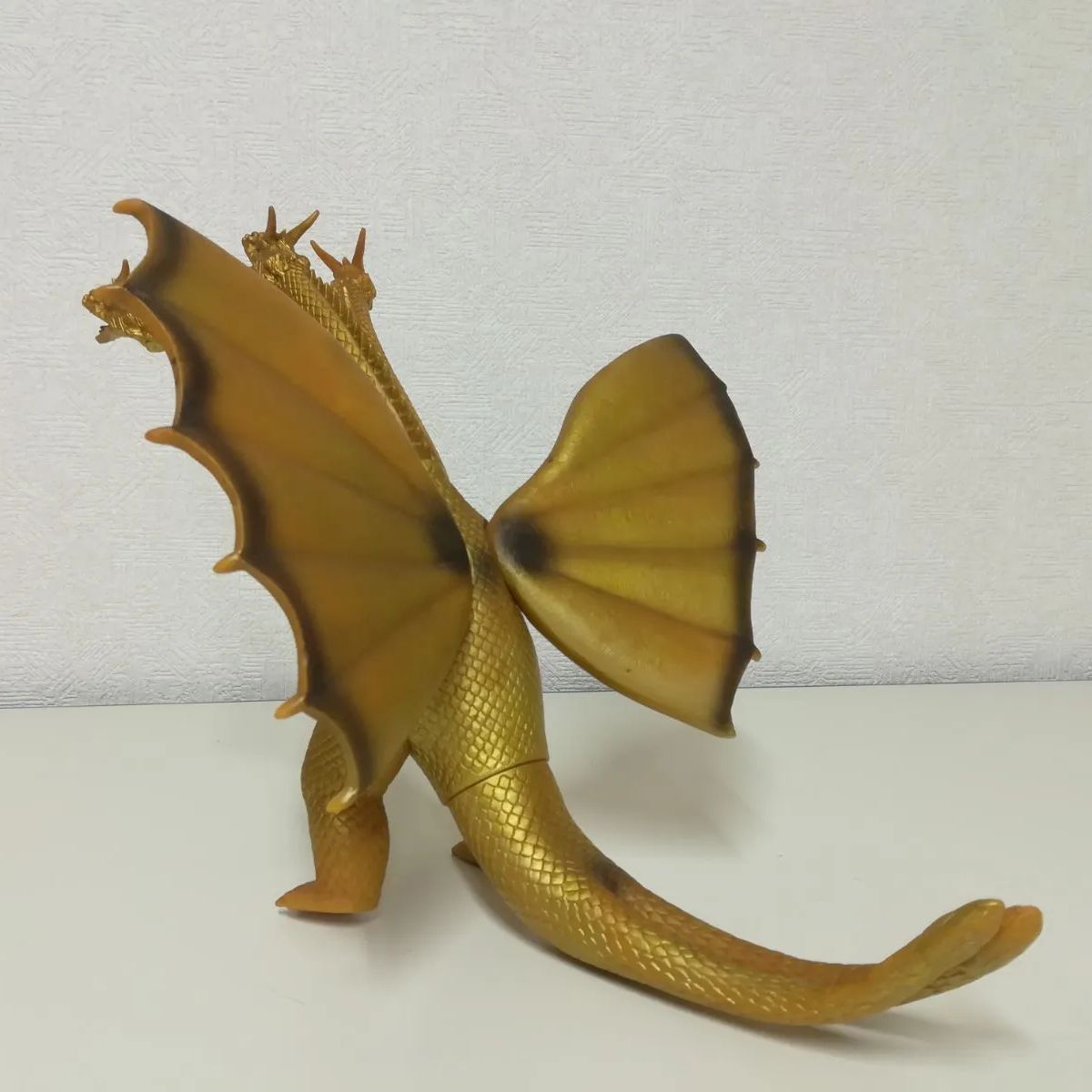 BANDAI キングギドラ ソフビ JAPAN1984 中古品 送料無料 2873