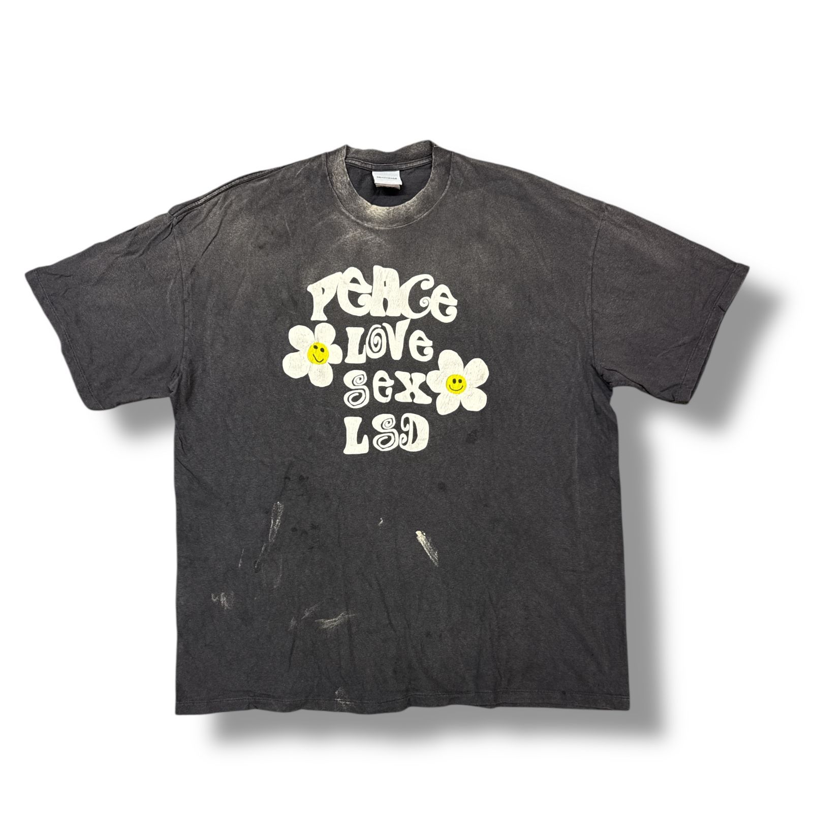 参考上代38500円 READYMADE 24SS PEACE TEE/BLACK ピースTシャツ