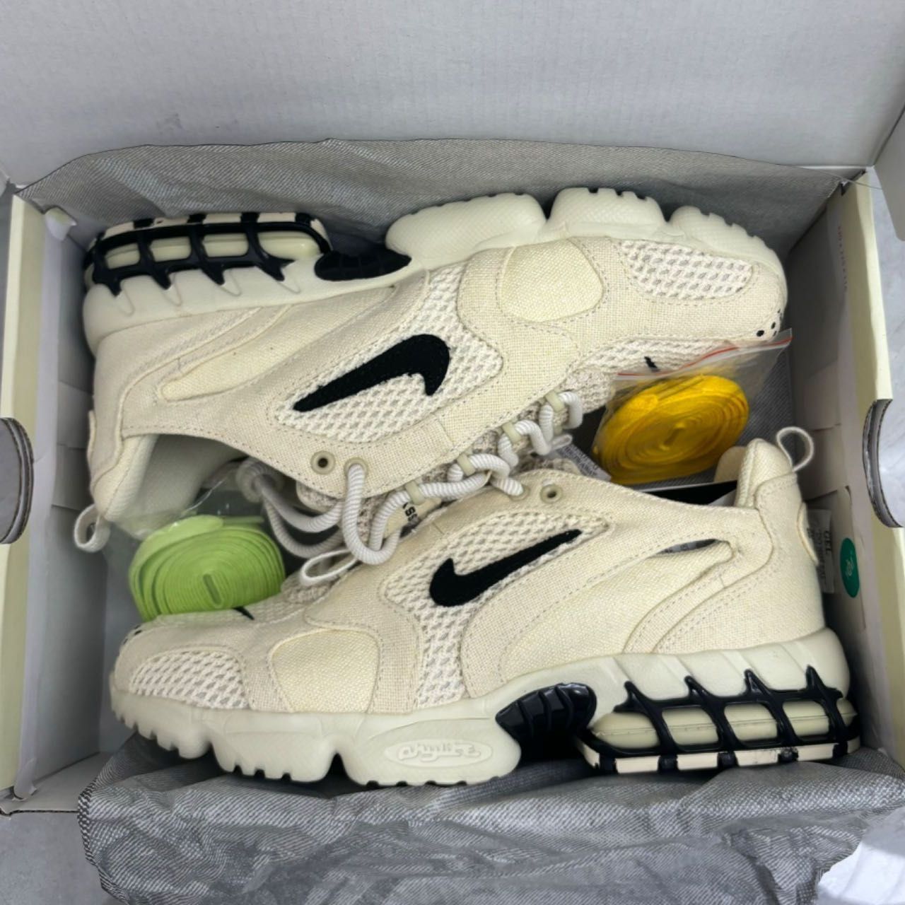 新品未使用 ナイキ Stussy × Nike Air Zoom Spiridon CG 2 