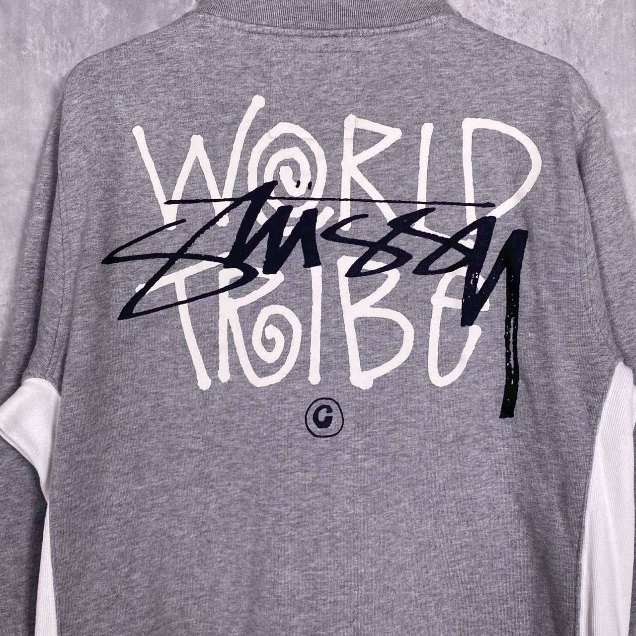 STUSSY』ステューシー (L) ヘビーウェイトバーシティジャケット - メルカリ 