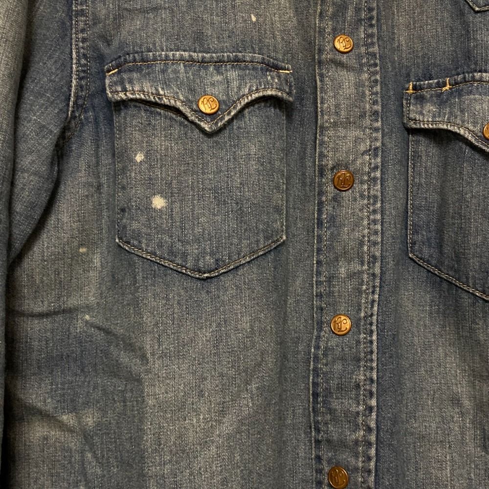 美品 RALPH LAUREN ラルフローレン デニムウエスタンシャツ 2