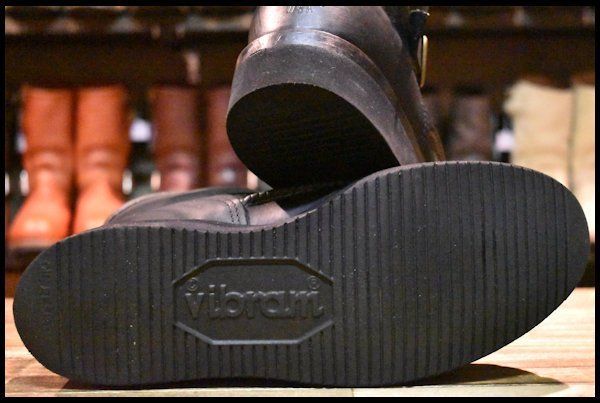 8.5E 良品 黒タグ ビブラムカスタム】Chippewa チペワ ショート