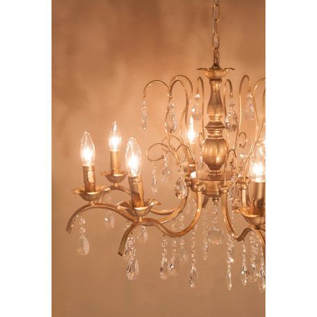 LED対応 】ゴージャス 天井照明 クリスタルガラス シャンデリア FIONA  