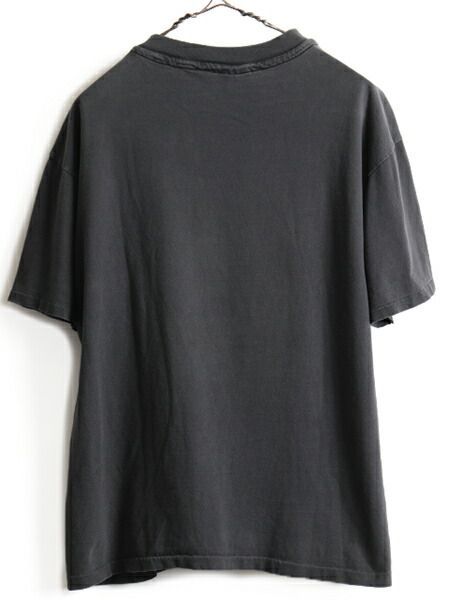 90sUSA製人気黒90s USA製 人気 黒 ■ 偉人 アート プリント 半袖 Tシャツ ( メン