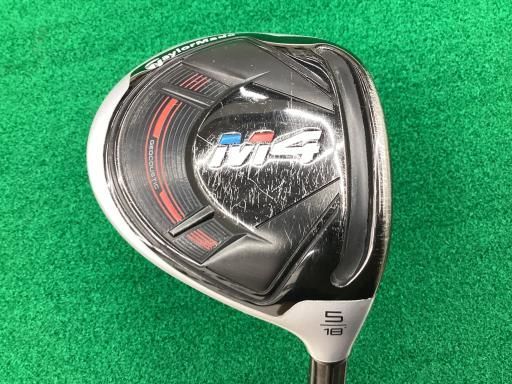 中古】 テーラーメイド M4 5W フェアウェイウッド FW リシャフト