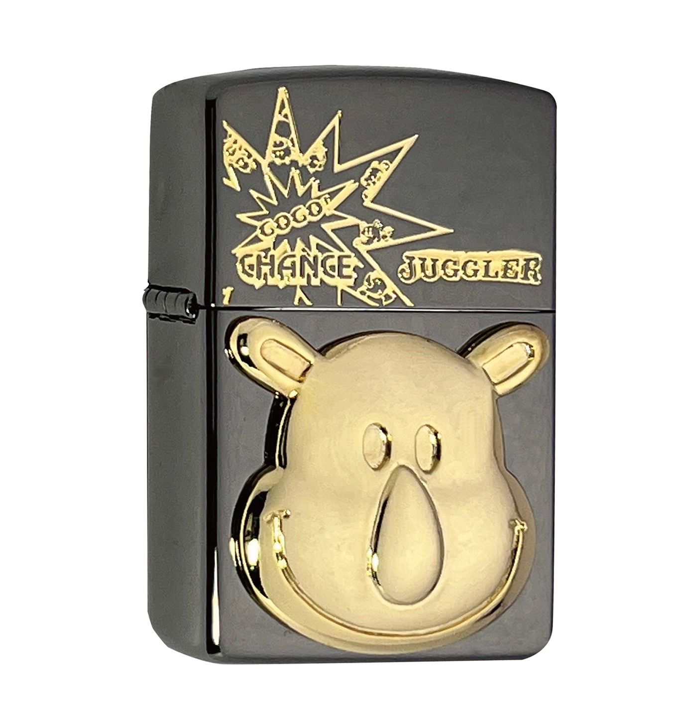 ZIPPO ジャグラーBK-Gメタル2 juggler つのっち GOGOランプ パチスロ