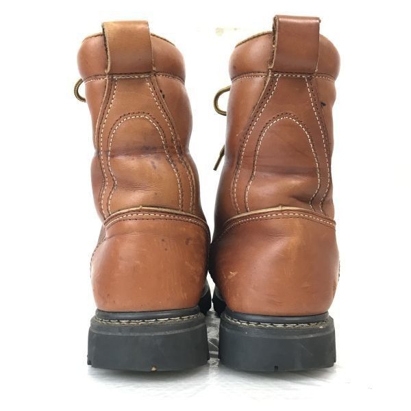 美品 HAWKINS ホーキンス ワークブーツ ブラウン レザー Boots