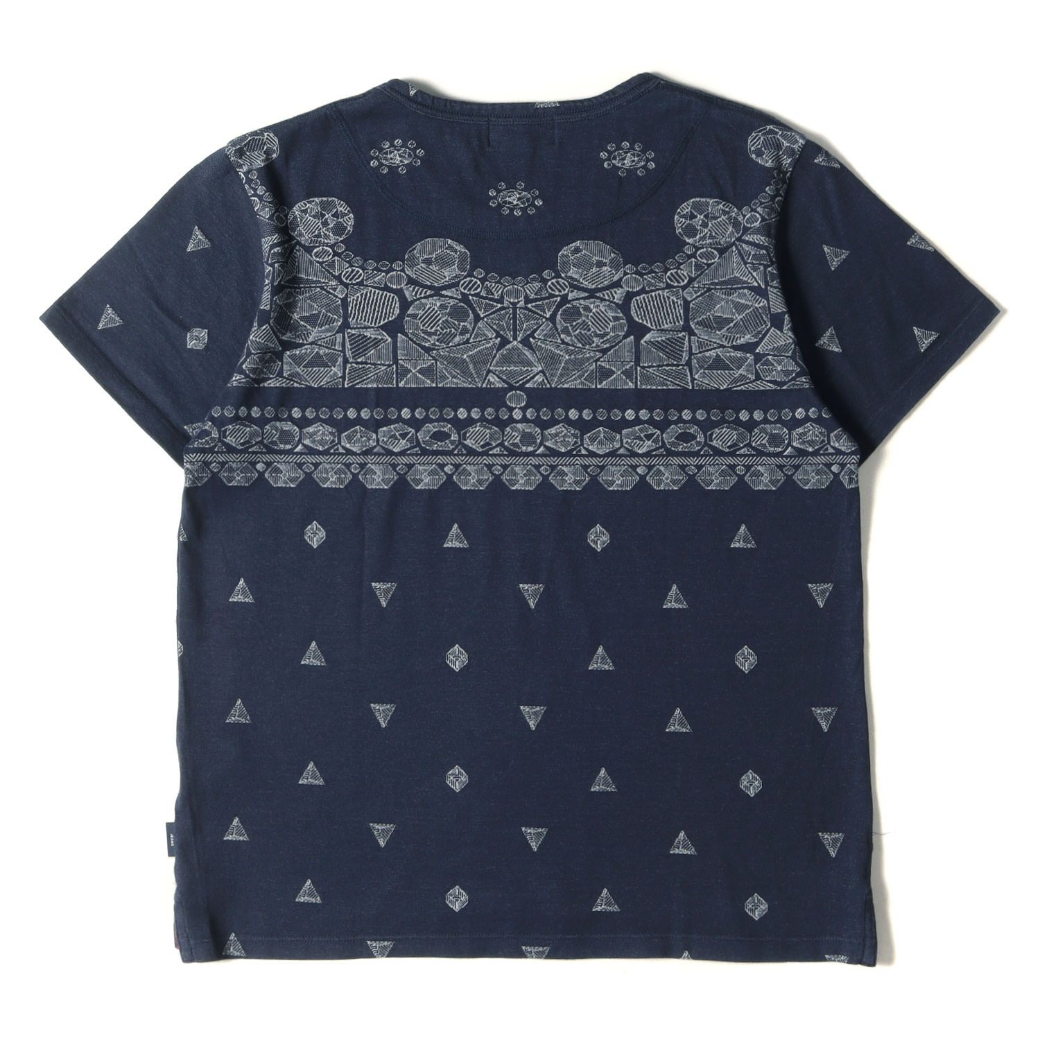 美品 Paul Smith ポールスミス Tシャツ ジオメトリック ジャガード 