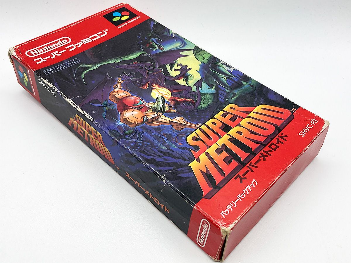 箱付・動作確認済・送料込】スーパーメトロイド Super Metroid 