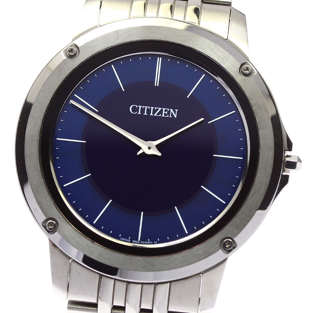 シチズン CITIZEN 8826-T025340 エコドライブワン ソーラー メンズ美品