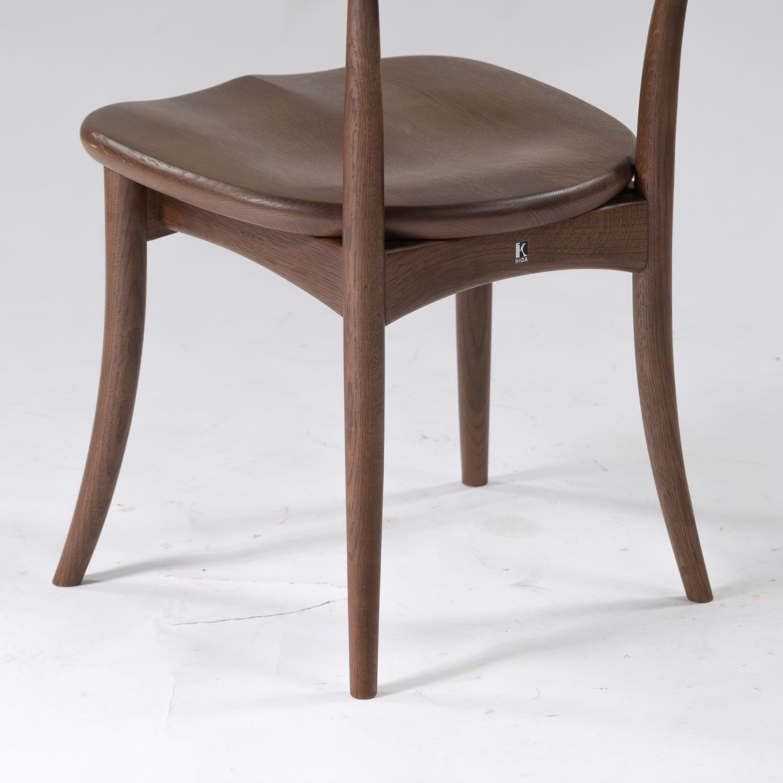 飛騨産業 キツツキ クレセント オーク無垢材 ダイニングチェア ② ダイニングチェア 飛騨産業 キツツキ CRESCENT クレセント アームレス