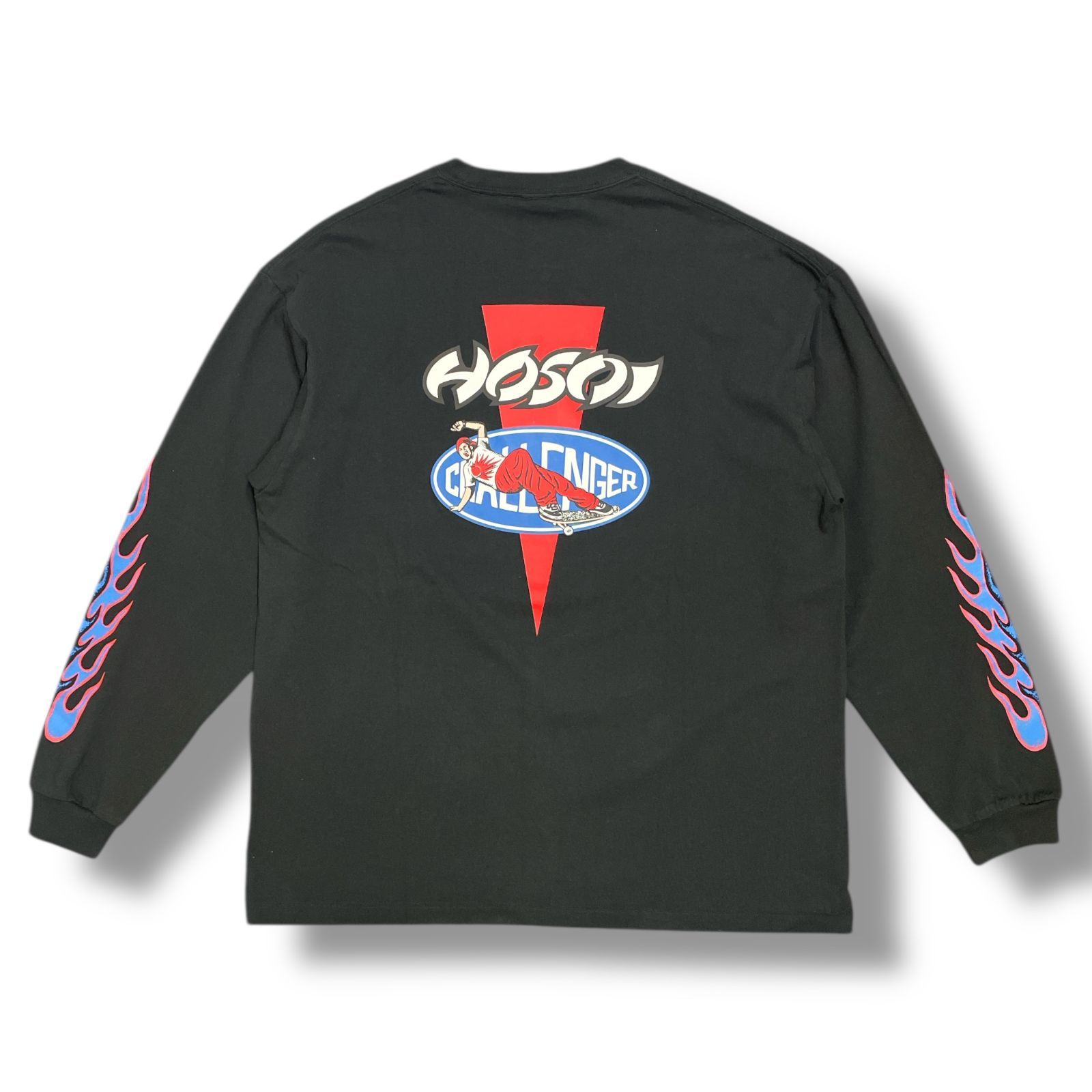 参考上代9900円 未使用品 CHALLENGER × HOSOI 24SS LOGO L/S TEE