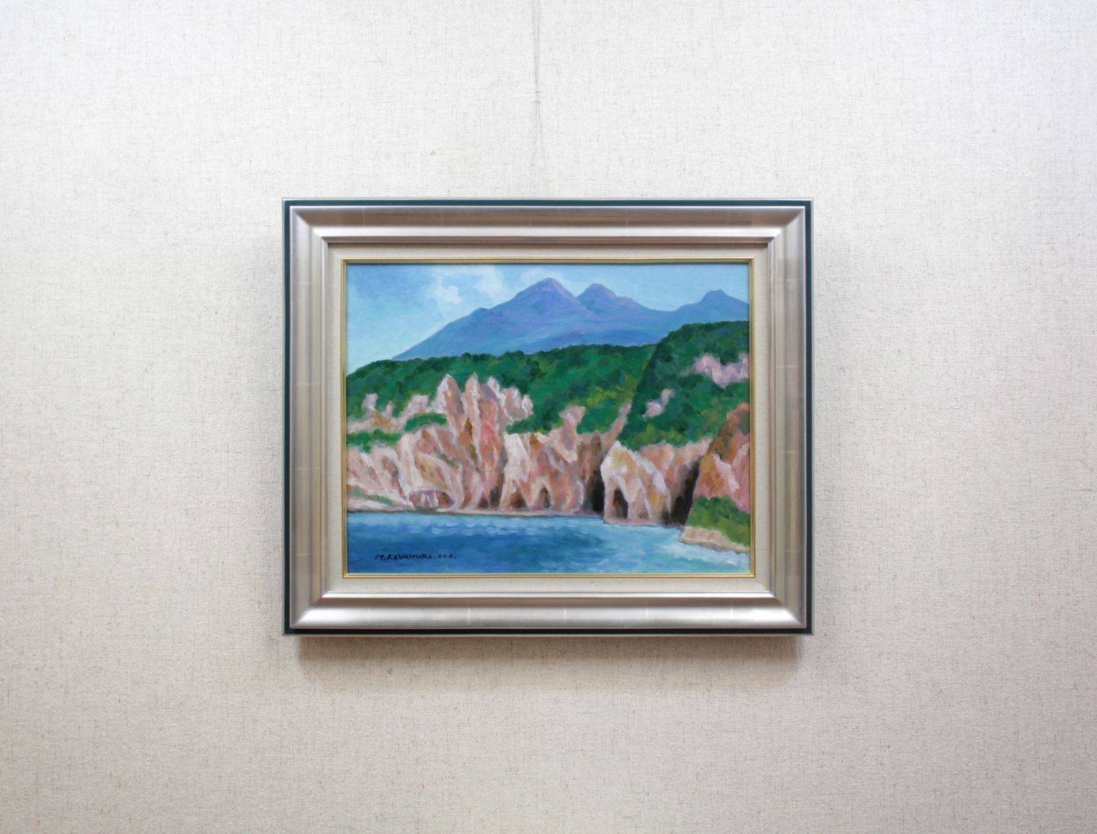 川村正男『知床賛歌』油彩画【真作保証】 絵画 川村正男『知床賛歌』油彩画【真作保証】 絵画 - メルカリ