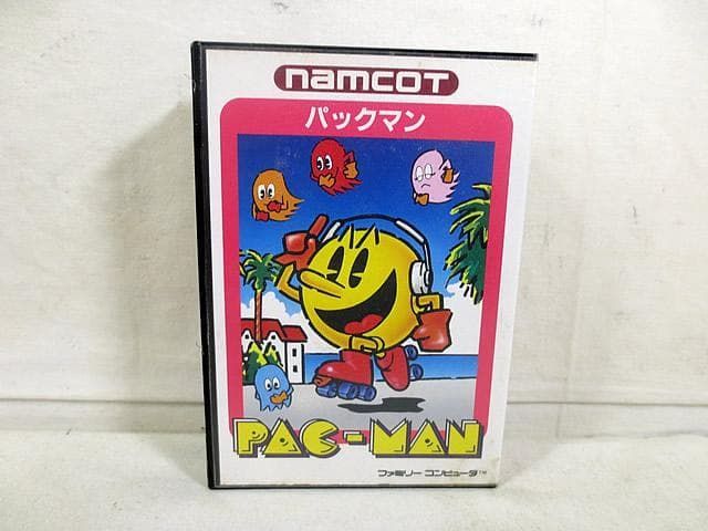 ナムコ FC ファミコン パックマン ハードケース 完品