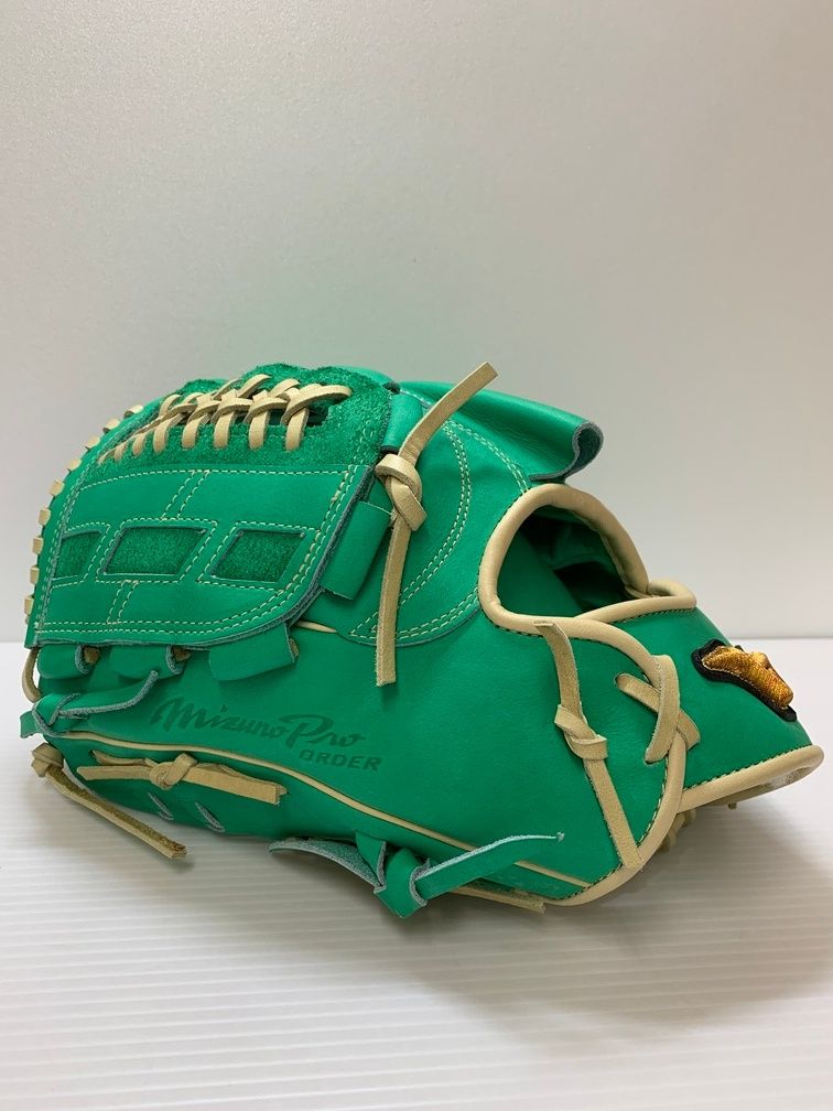 中古品 ミズノ MIZUNO ミズノプロ オーダー 軟式 投手用グローブ 濱口遥大モデル 左投げ 3798