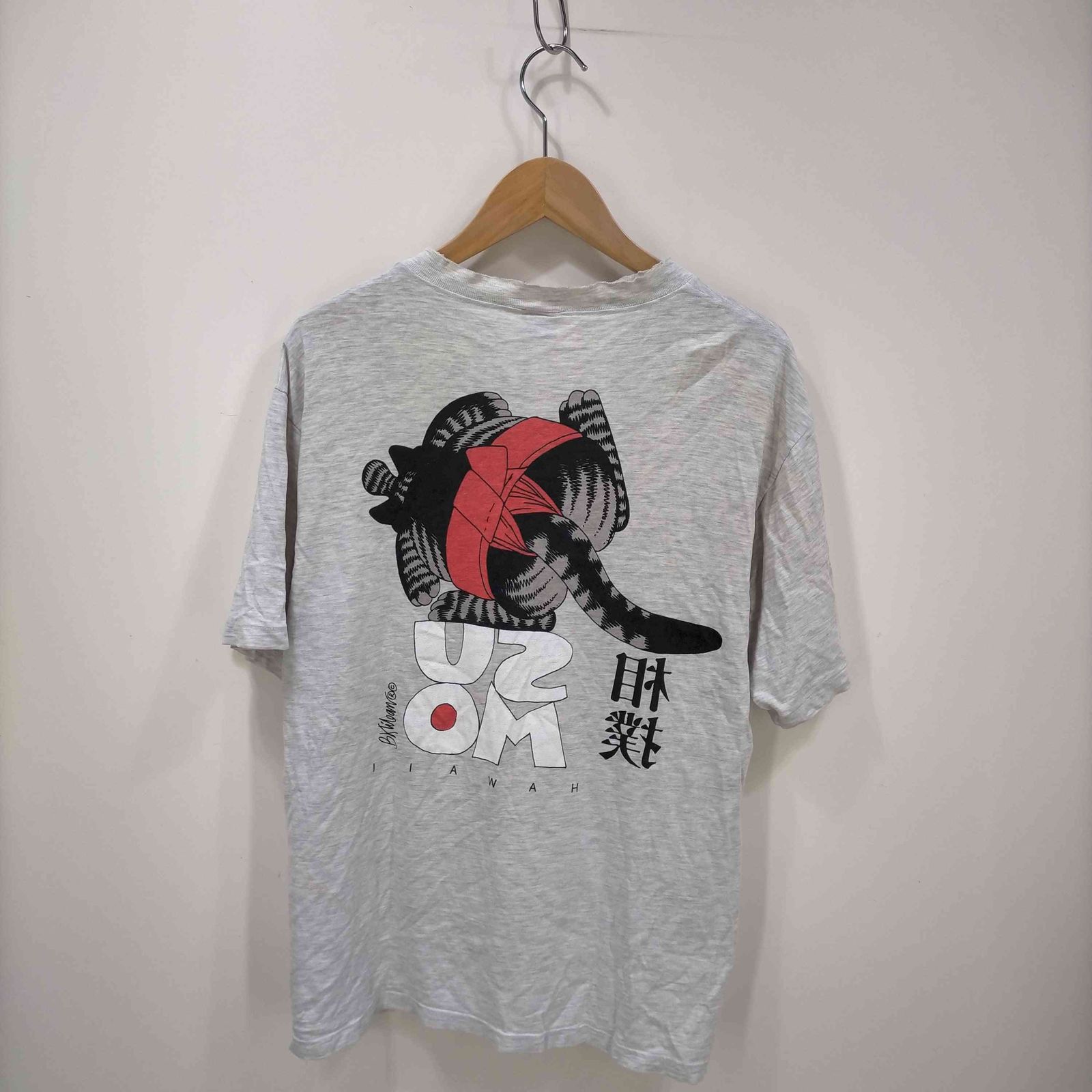 クレイジーシャツ CRAZY SHIRTS USA製 クリバンキャット 相撲 プリントTシャツ メンズ JPN：M - メルカリ