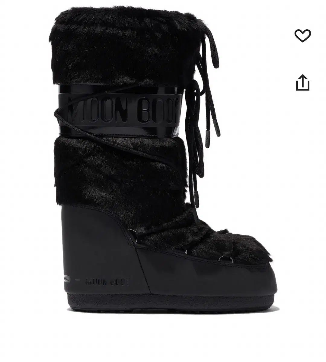 MOON BOOT ムーンブーツ 偽 ファー ブーツ 35 ー 38 付属品完備