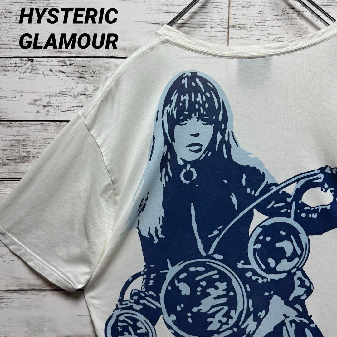 a769a【人気のLサイズ】ヒステリックグラマー　背面ヒスガール　半袖Tシャツ a769【人気のLサイズ】ヒステリックグラマー 背面ヒスガール