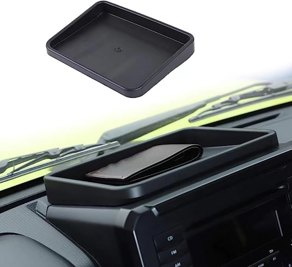 鈴木 新型ジムニ JB64 JB74型 ダッシュボードトレイ 車内収納ボックス 3Dトレイ 小物収納 設計 インテリア パーツ 滑り止め ゴムマット 収納部品 取り付け簡単