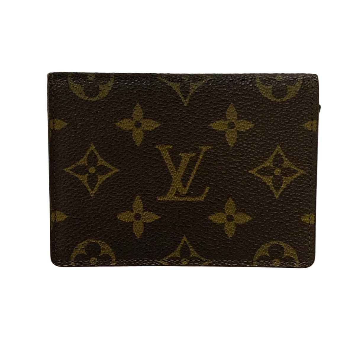 LOUIS VUITTON ルイヴィトン パスケース モノグラム ポルト 2カルト ヴェルティカル M60533
