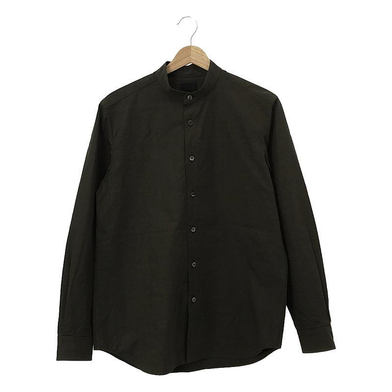 山内 / ヤマウチ | コットン バンドカラー シャツ | 2 | メンズ