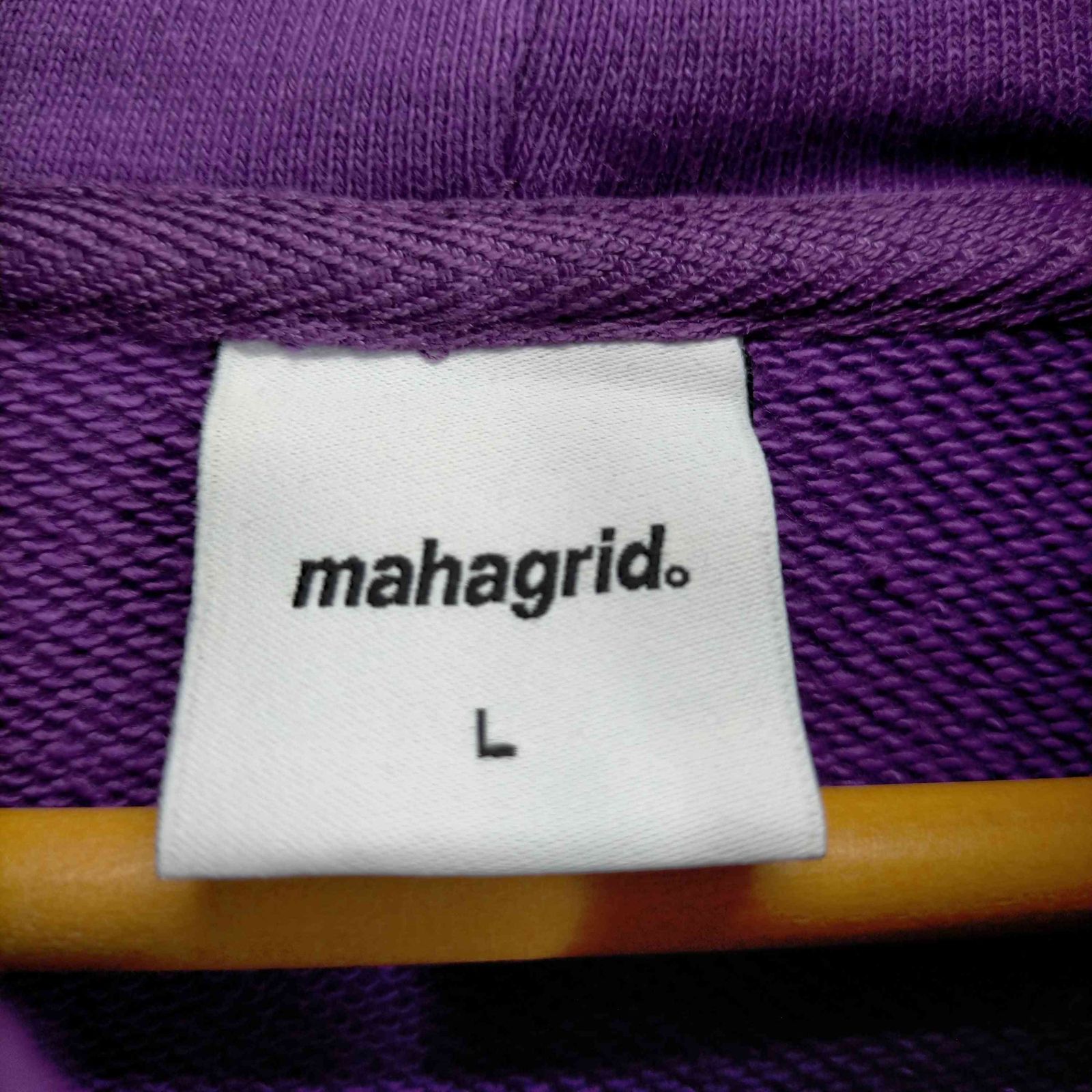 マハグリッド mahagrid AGM X MGD DEPT HOODIE メンズ JPN：L - メルカリ