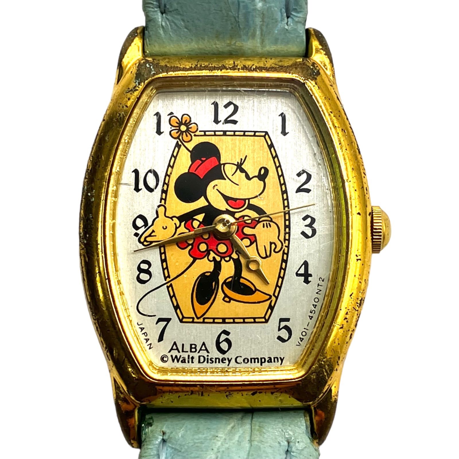 ミニーちゃん腕時計⭐️ALBA】 かわいいデザイン © Wait Disney 