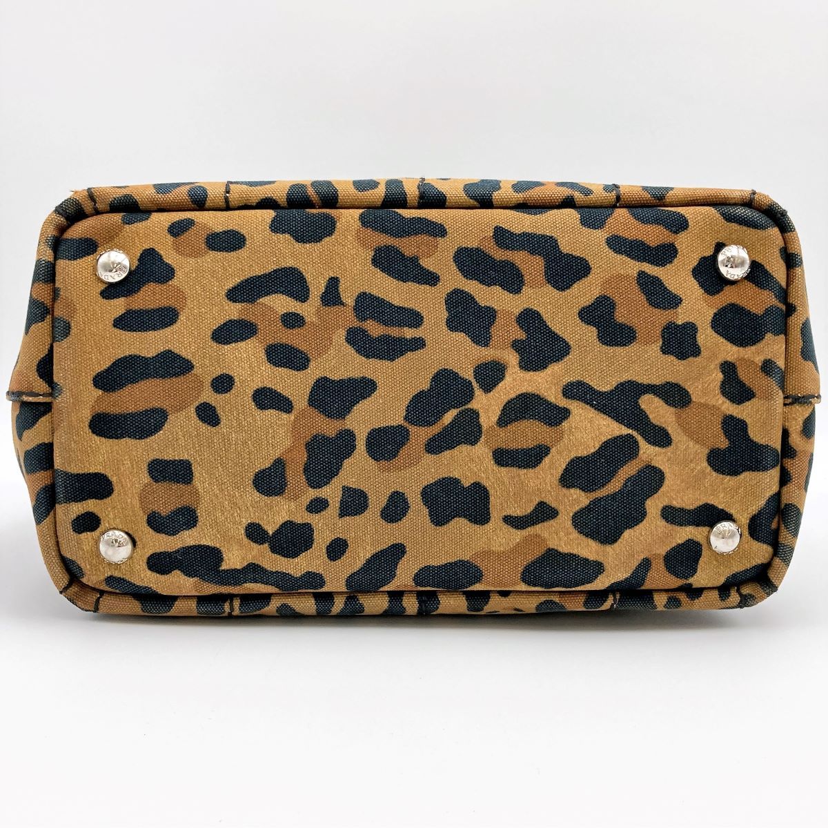 美品 PRADA プラダ カナパSS カナパ トートバッグ ハンドバッグ 2way