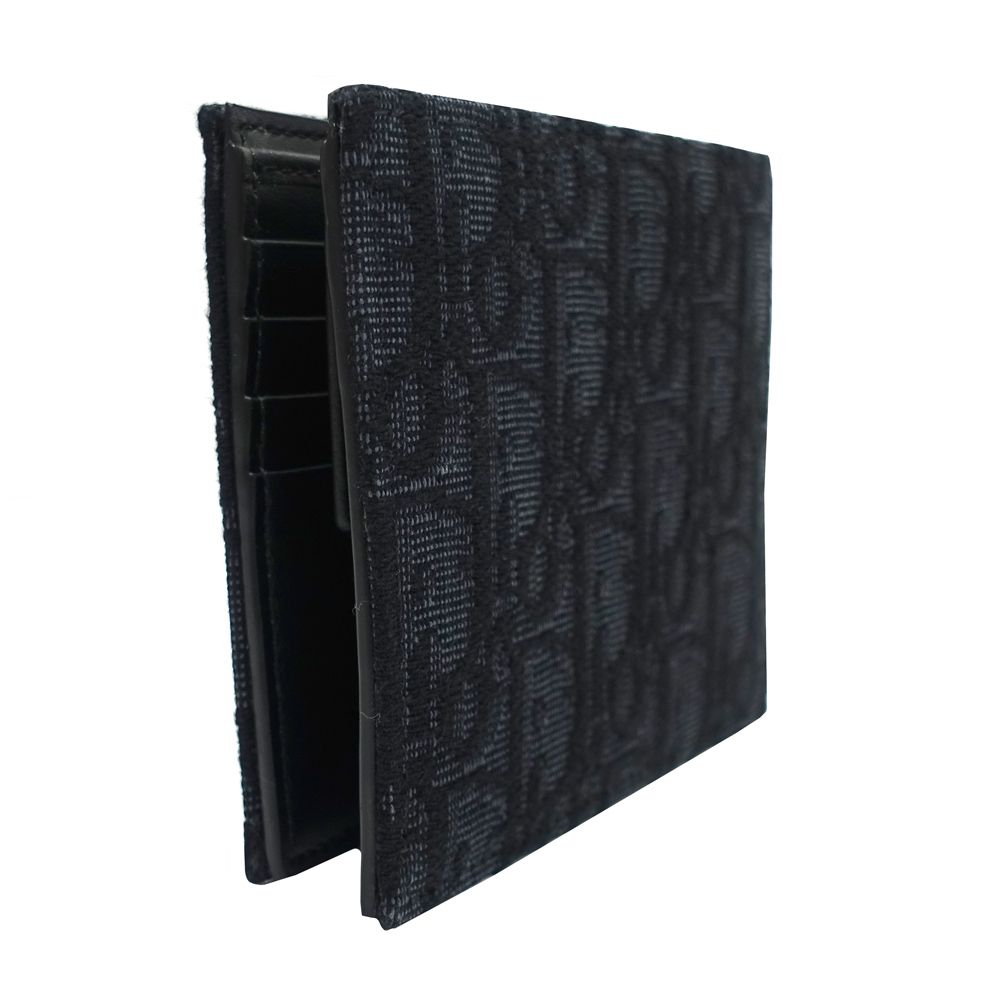 DIORオブリーク三つ折り財布ジャガード DIOR | 【コインケース付き