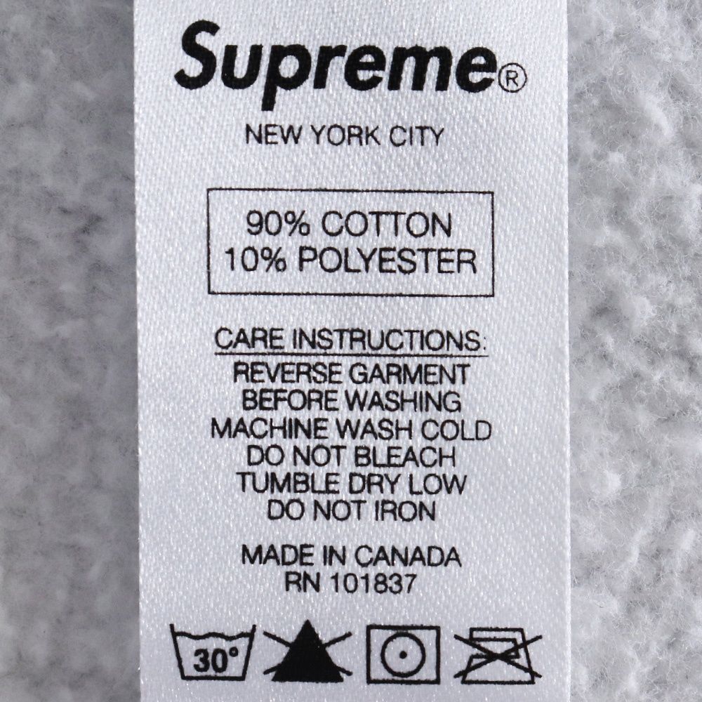 SUPREME S Logo Crewneck Mサイズ グレー - メルカリ