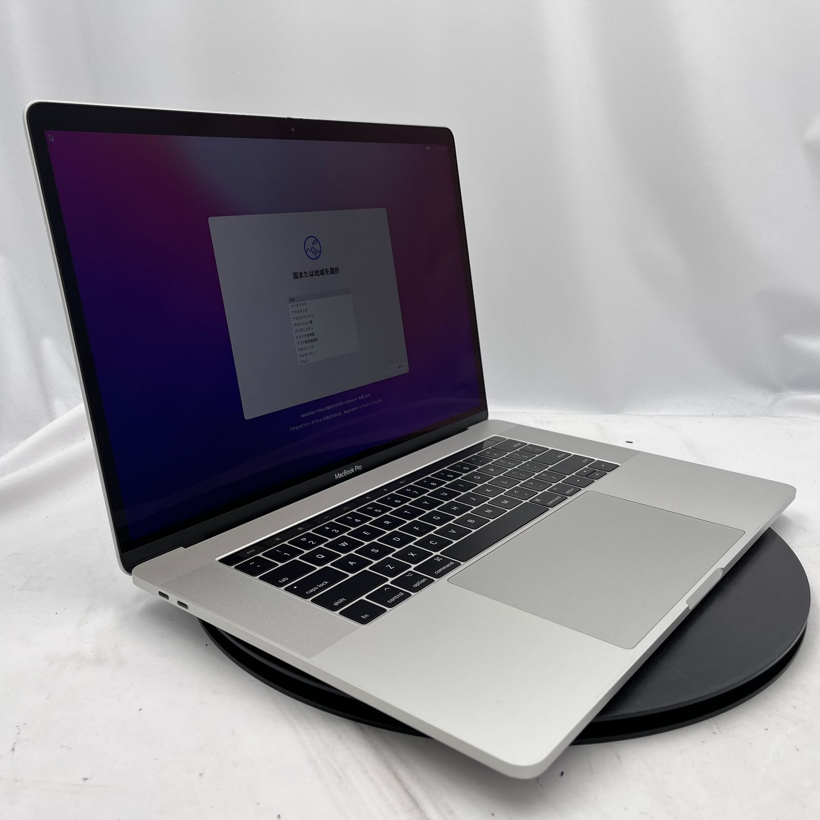 右スピーカーノイズ大 Apple MacBook Pro 15-inch 2017 シルバー Core i7 7700HQ 16GB SSD 250GB NVMe 15.4インチ macOS Monterey ノートパソコン RM248 VETTDRUCK_DE