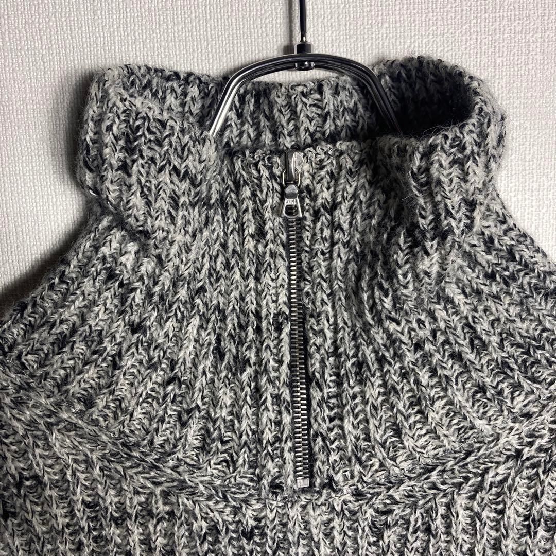 オーラリー　ウールジャージージップブルゾン　サイズ4 極美品 二子玉) AURALEE オーラリー 21AW ウールジャージージップブルゾン