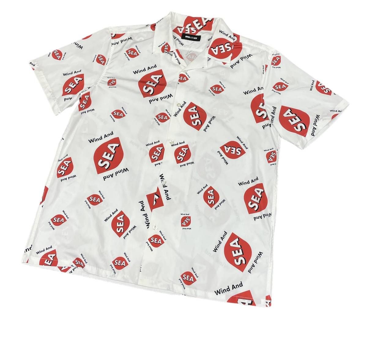 WIND AND SEA Open coller shirt - メルカリ