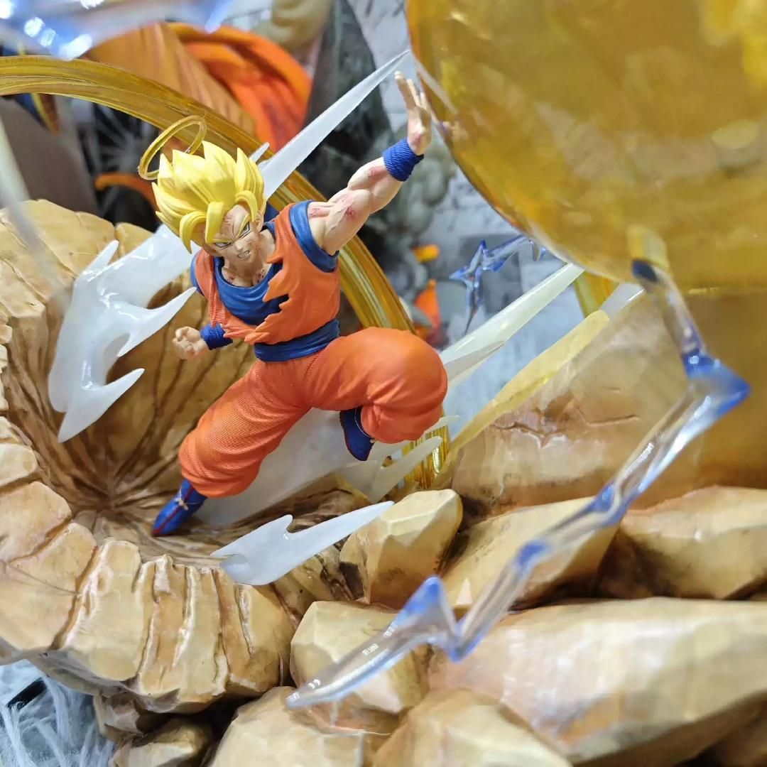 ドラゴンボール 孫悟空 ベジータ ガレージキット フィギュア ワーコレサイズ ドラゴンボール 孫悟空 ベジータ ガレージキット フィギュア