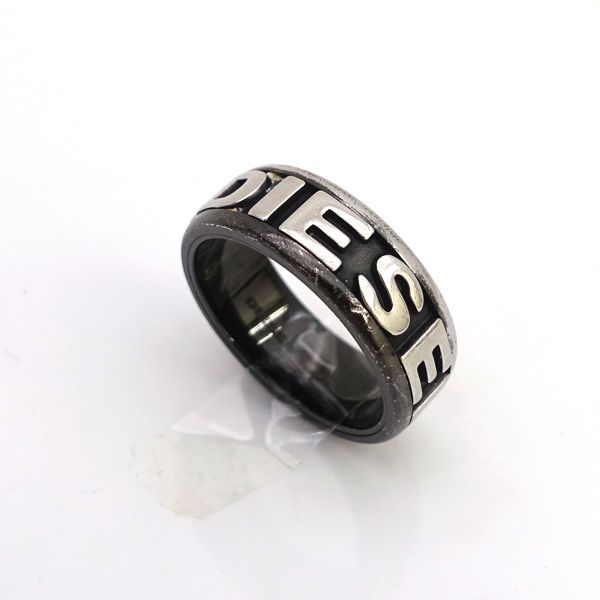 diesel ロゴ リング 指輪 希少 完売品 フェアリー グランジ y2k DX1629040 JEWELLERY リング｜シルバー｜ウィメンズ｜DIESEL