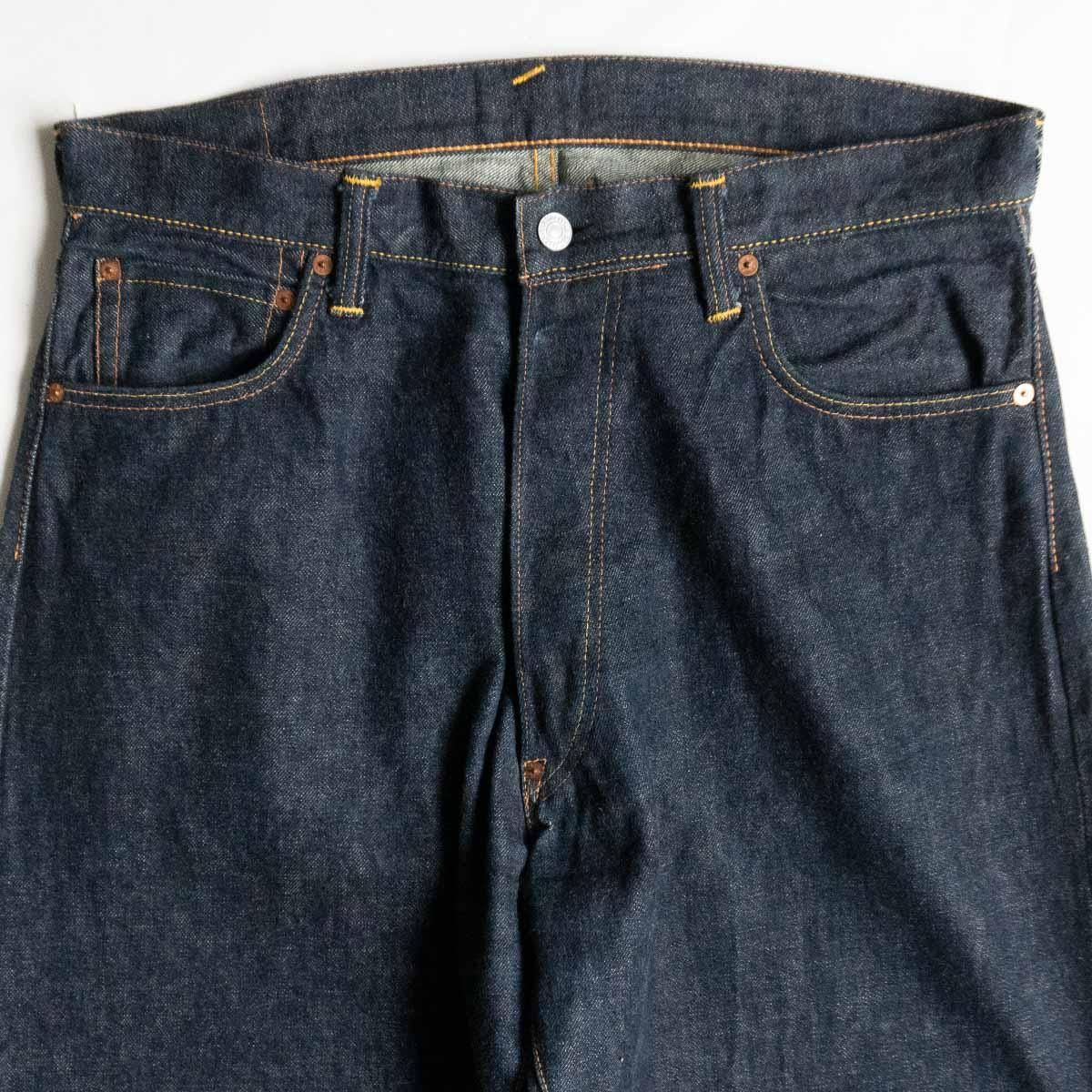 美品/濃紺】EVISU 【LOT.2001 デニムパンツ】36×35 エビス ジーンズ 