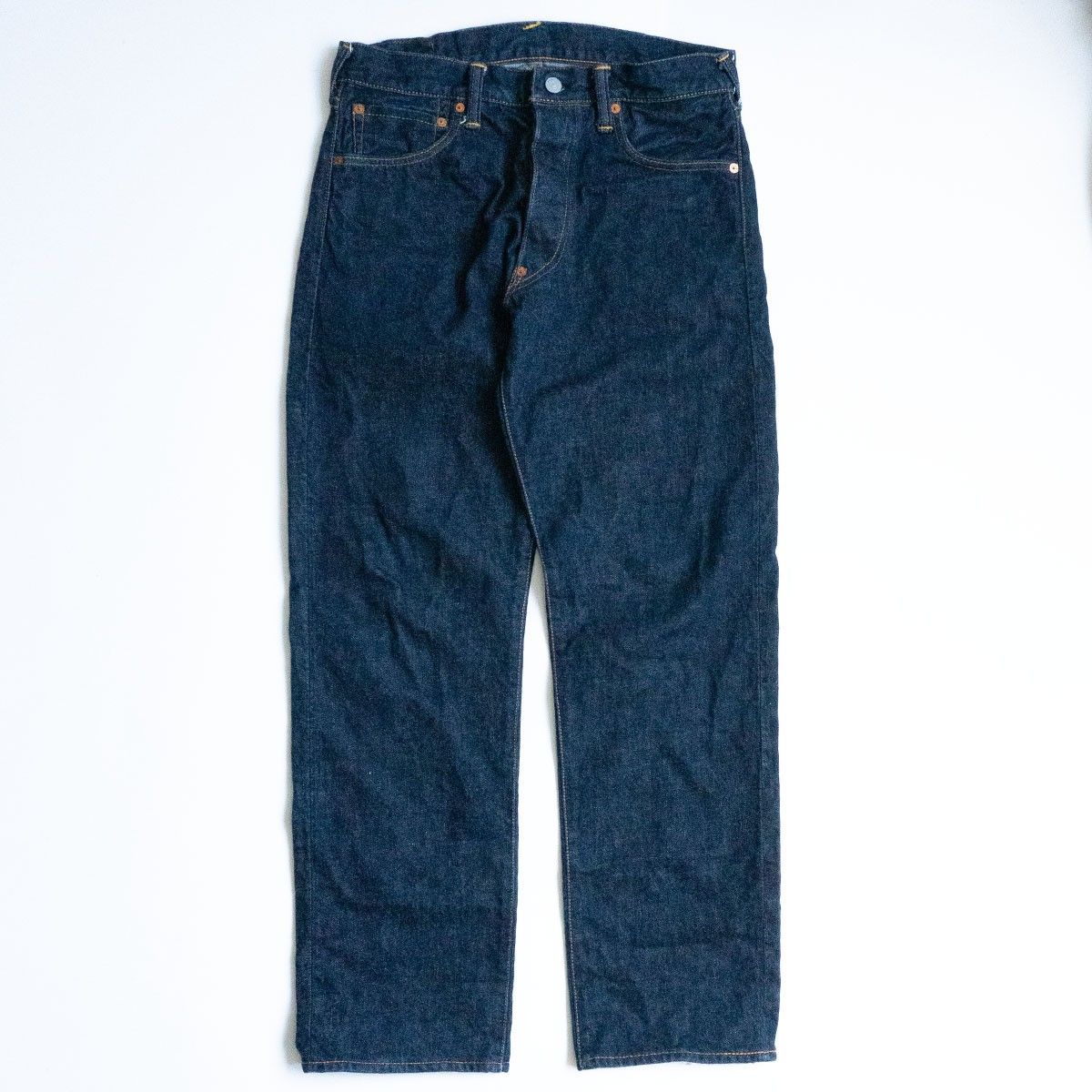美品 濃紺 EVISU 2000Z No.2 白カモメ デニムパンツ 30×35 美品 濃紺 EVISU 2000Z No.2 白カモメ デニムパンツ 30×35