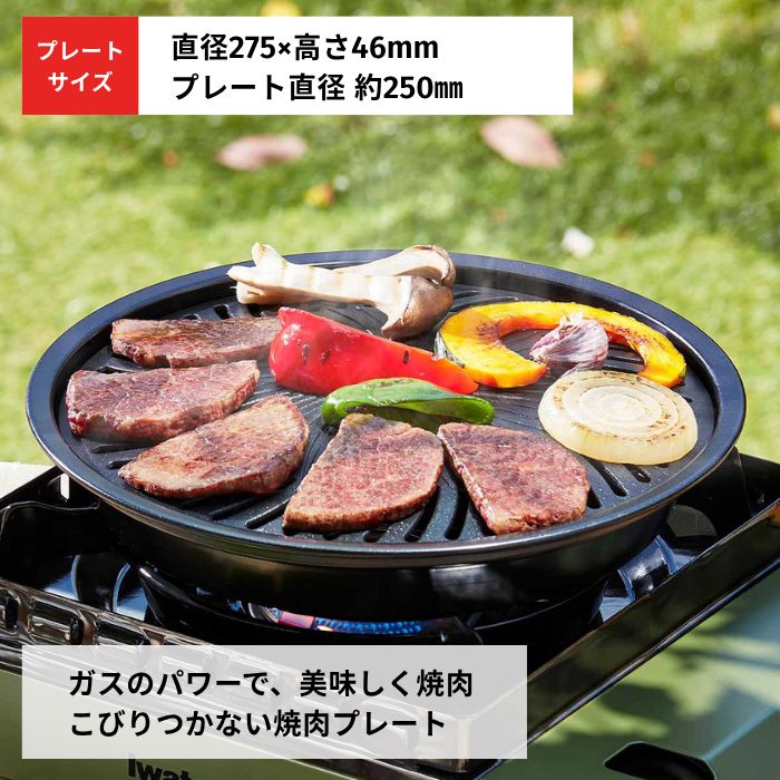 コンロ-焼肉プレートセット イワタニ カセットフー 雅 スリム SLIM CB-WA-64 焼肉プレート S WWW_KANDAIZUMI_COM