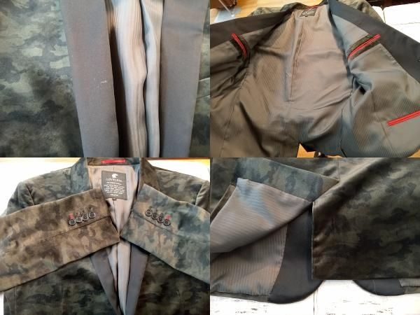 LOVELESS ラブレス テーラードジャケット カモフラ 迷彩柄 Sサイズ