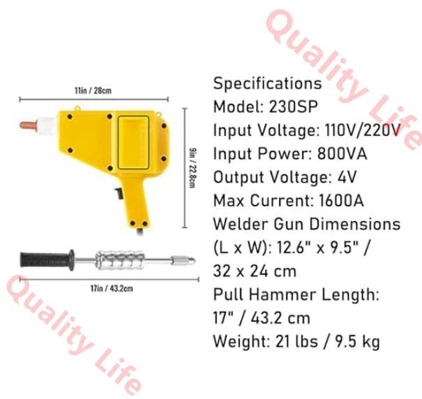 溶接ガン スライドハンマー