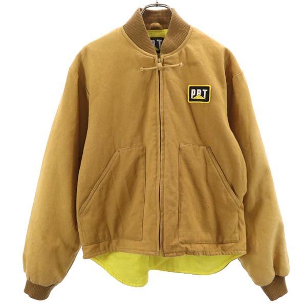 PRT 中綿 コットン ジャケット M ブラウン  ブルゾン  メンズ 【中古】  【231013】