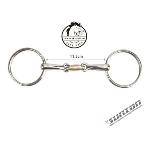 水勒銜 ハミ 銜（はみ）馬銜 bit 轡くつわ 水勒 乗馬 乗馬