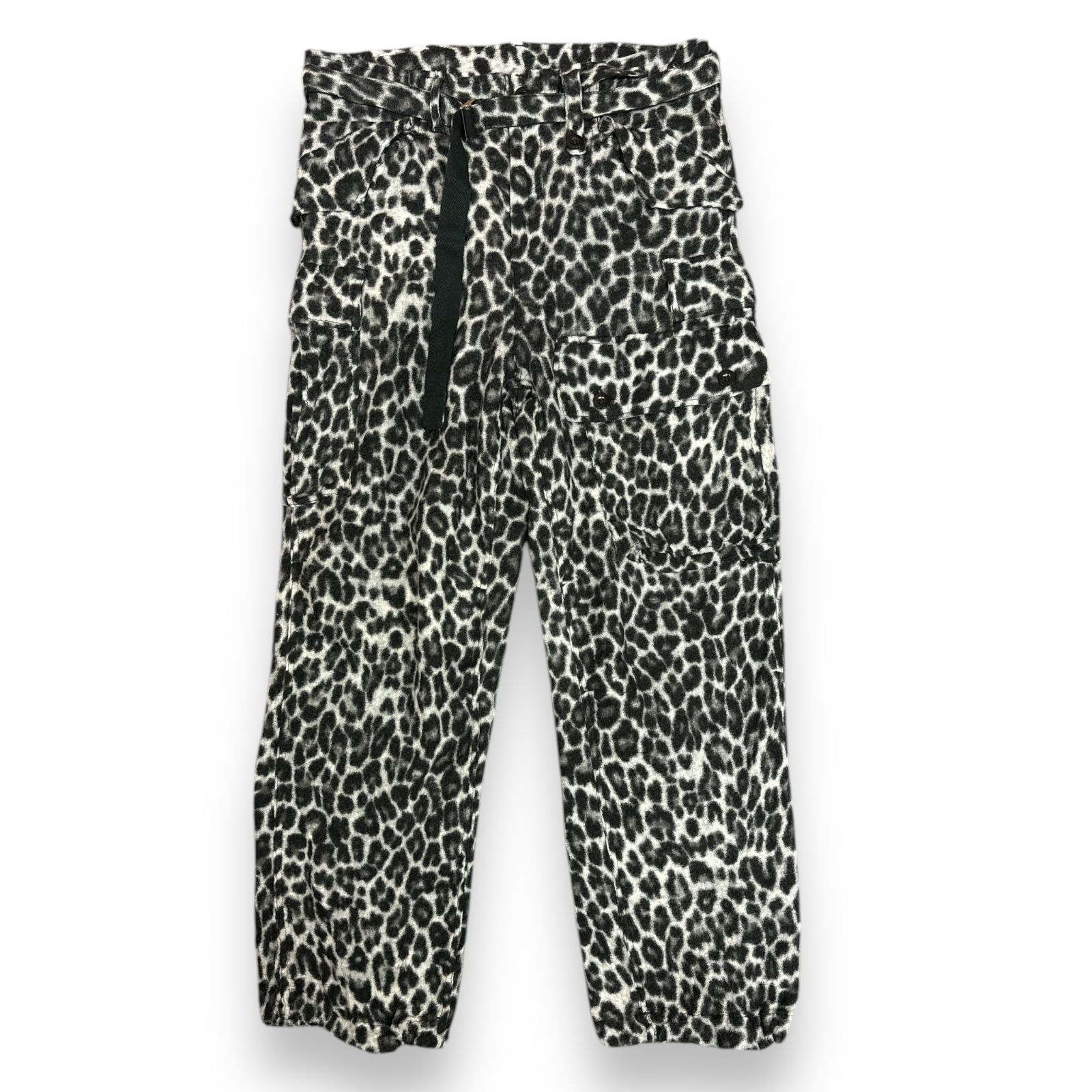 sacai 20AW Leopard Shrivel Pants レオパードカーゴパンツ サカイ 20-02393M 1 79425A4 - メルカリ